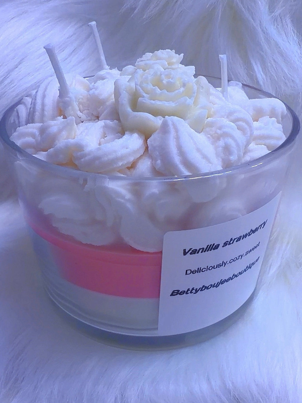 Strawberry Vanilla Candle Wax