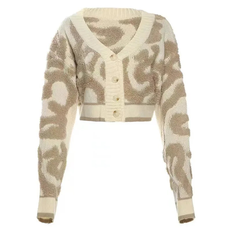Fall Knit Crop Sweater – Cozy Streetwear Style