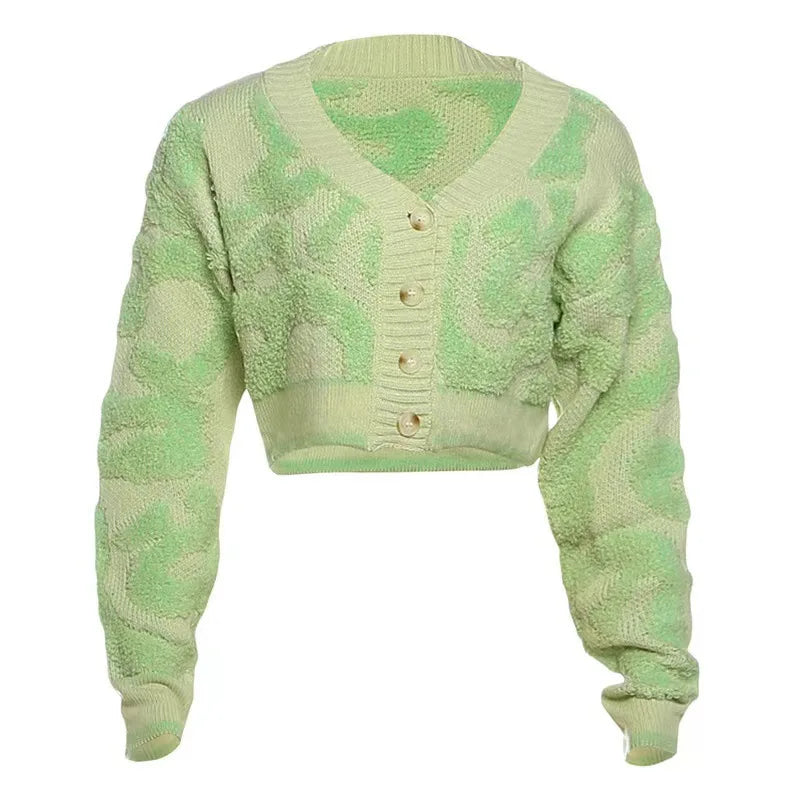 Fall Knit Crop Sweater – Cozy Streetwear Style