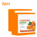 Hand Made Turmeric Soap Body Cleaning Lightening Dark Underarm Leg Body Cleansers Brightening Face Soap Tender Skin Care Beauty